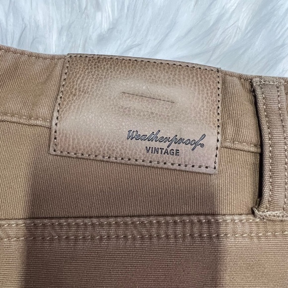 |•WEATHERPROOF•| Vintage Regular Fleece Lined Pants Size 40 L 30 - Picture 8 of 11